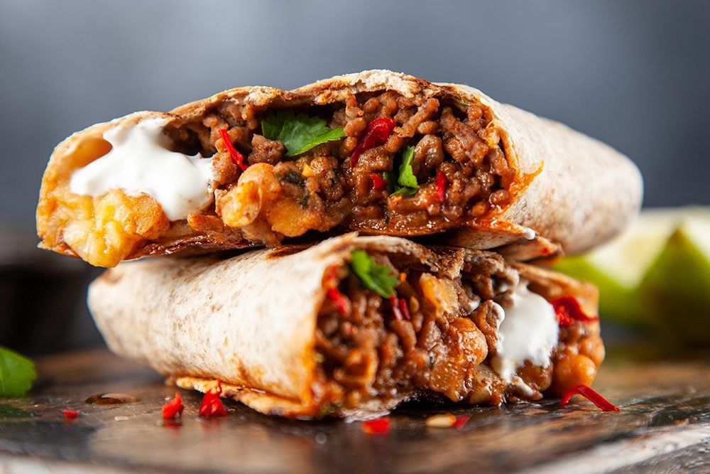 Beef Burrito Recipe - The Kitchen Community