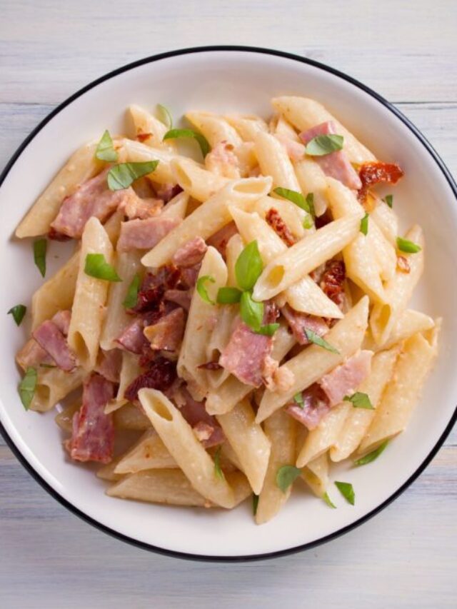 Creamy Chicken Pasta With Bacon
