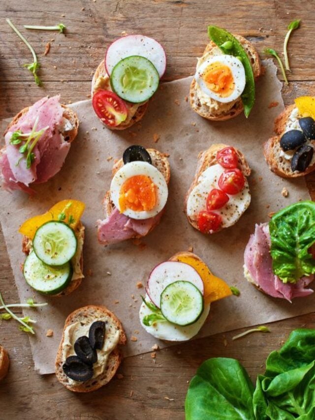 Easy Canapés Recipes You Must Try