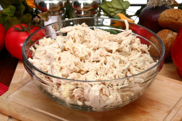 what can i do with dry shredded chicken