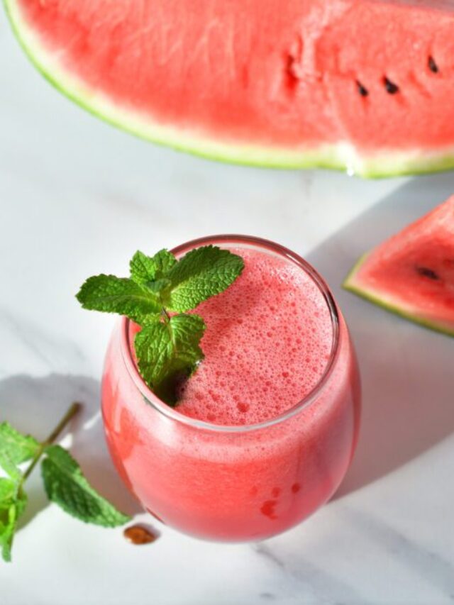 fresh watermelon juice