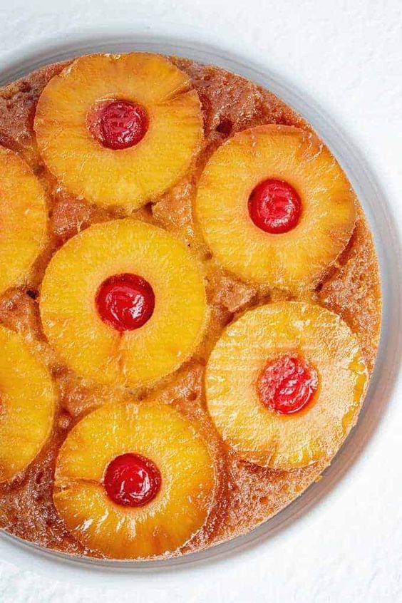 Coconut Pineapple Upside-Down Cake (video) - Tatyanas Everyday Food