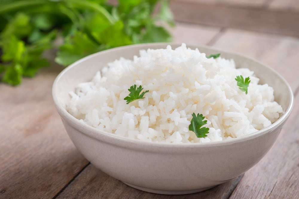 white rice