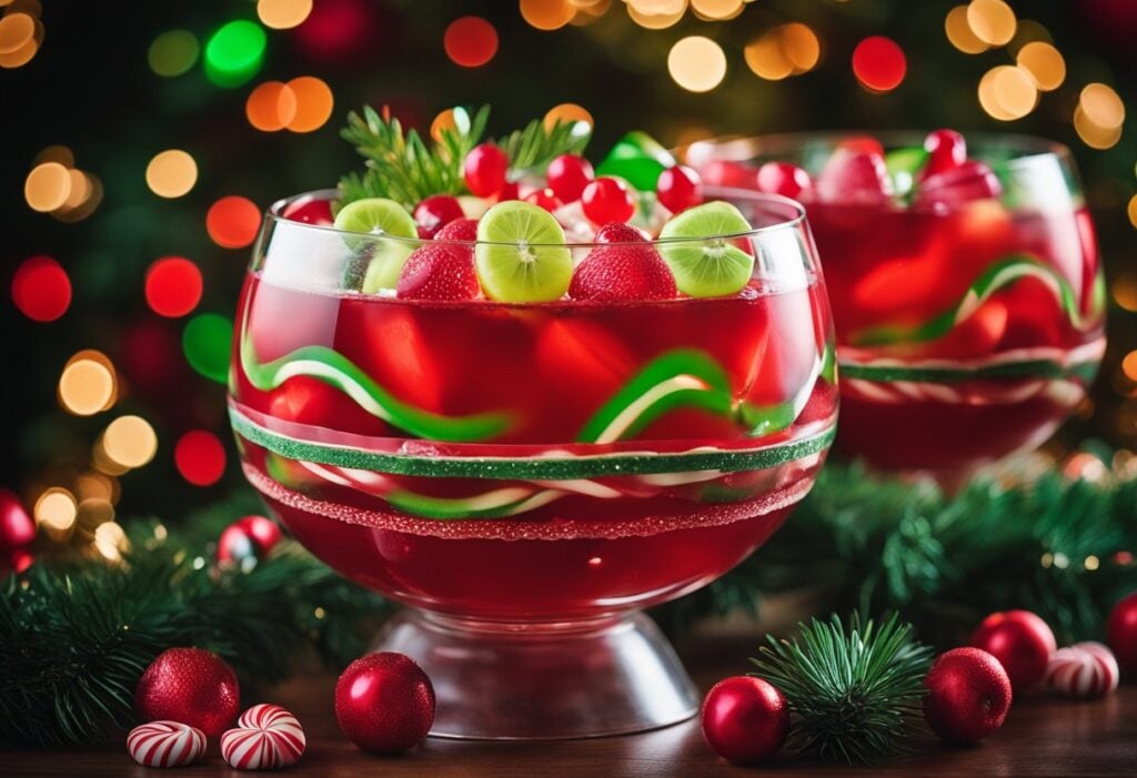 Easy Sparkling Holiday Party Punch (Non-Alcoholic) - Plan to Eat